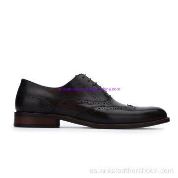 Zapatos Hombre Hechos A Mano Piel Confort Formal Oxford